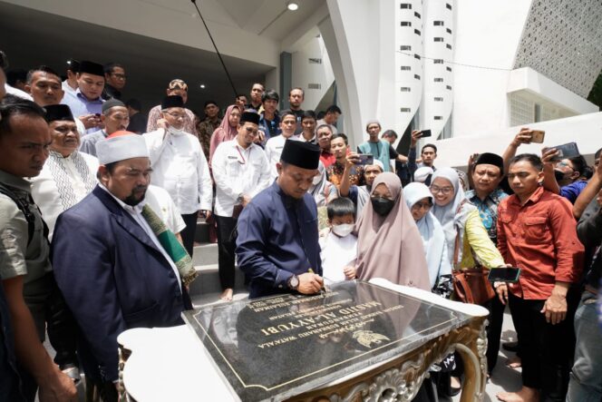 
					Diresmikan Gubernur, Masjid Al-Ayyubi Kantor Gubernur Didesain Ramah Lingkungan