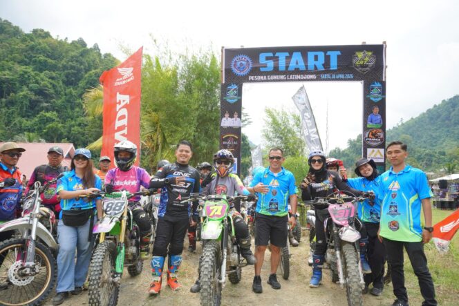 
					800 Rider Taklukkan Jalur Ekstrem Latimojong, Wabup Luwu Buka Adventure Trail Penuh Adrenalin