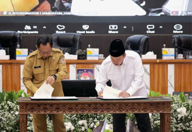 
					Menteri ATR/Kepala BPN dan Mendagri Teken Surat Edaran Bersama, Verifikasi BPHTB Dipercepat Jadi 3 Hari