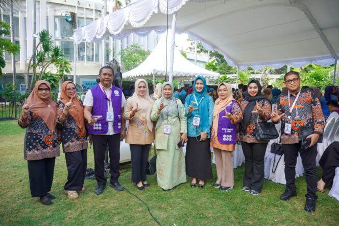 
					Penguatan Tata Kelola Tiga Lembaga Jadi Agenda Rakor Nasional, Ketua Dekranasda Luwu Hadir di Bali